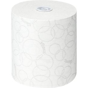 H�ndkl�derulle, Kimberly-Clark Kleenex, 2-lags, 150m x 19,8cm, hvid, blandingsfibre, airflex
