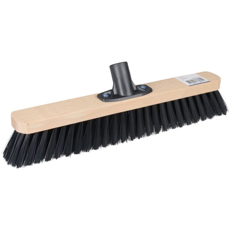 Fejekost, sort, tr�, 40 cm, medium b�rsteh�r