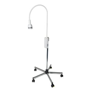 Unders�gelseslampe, HEINE EL3 LED, hvid, p� rullestativ *Denne vare tages ikke retur*