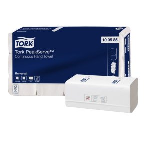 H�ndkl�deark, Tork PeakServe H5, 1-lags, Z-fold, 22,5x20,1cm, 7,5 cm, hvid, nyfiber