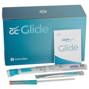 Engangskateter, GentleCath Glide, nelaton, CH 08, 18cm, coated, female, steril *Denne vare tages ikke retur*