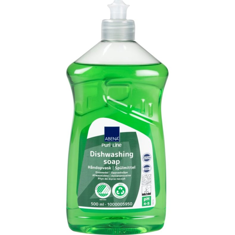 H�ndopvask, ABENA Puri-Line, 500 ml, med farve og parfume