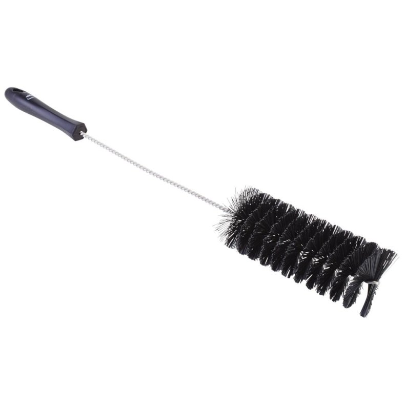 R�rrenser, Vikan, 50cm, �6cm, sort, polyester/PP/rustfrit st�l, medium *Denne vare tages ikke retur*