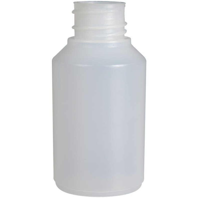 Plastflaske, 100 ml, klar