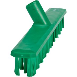 Gulvskrubbe, Vikan, 5x40x7,5cm, gr�n, glas/polyester/PP, 40 cm, stiv, UST *Denne vare tages ikke retur*