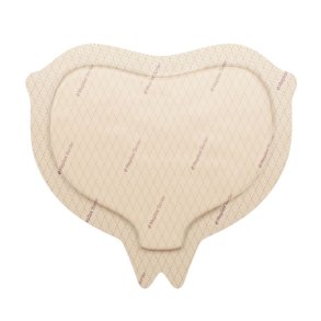 Skumbandage, Mepilex Border Sacrum, 20x16cm, m/silikonekontaktlag og silikonekl�b, latexfri, steril, engangs *Denne vare tages ikke retur*