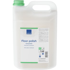 Gulvpolish, ABENA, 5 l, halvblank, uden farve og parfume