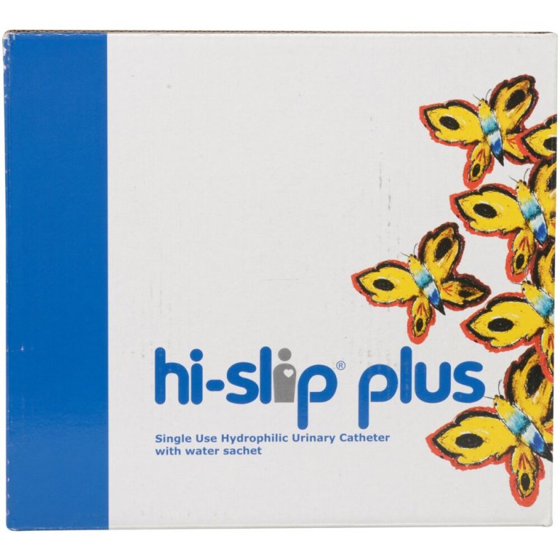 Engangskateter, Hi-slip Plus, nelaton, CH 10, 15cm, coated, female, steril *Denne vare tages ikke retur*