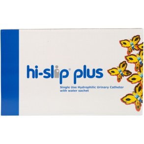 Engangskateter, Hi-slip Plus, nelaton, CH 10, 20cm, coated, female, steril *Denne vare tages ikke retur*