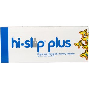 Engangskateter, Hi-slip Plus, nelaton, CH 12, 40cm, coated, steril *Denne vare tages ikke retur*