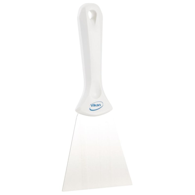 H�ndskraber, Vikan, 23,5x10x2,2cm, hvid, PP/rustfrit st�l, 10 cm *Denne vare tages ikke retur*