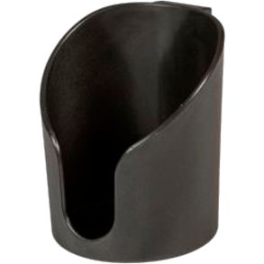 Flaskeholder, Tina Trolleys Exclusive, 12cm, �9cm, sort, plast, til 1 flaske, komplet *Denne vare tages ikke retur*