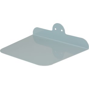 S�kkest�tte plade, Tina Trolleys Exclusive, 300x350x100mm, gr�, pulverlakeret st�l, til montering p� reng�ringsvogn *Denne vare tages ikke retur*