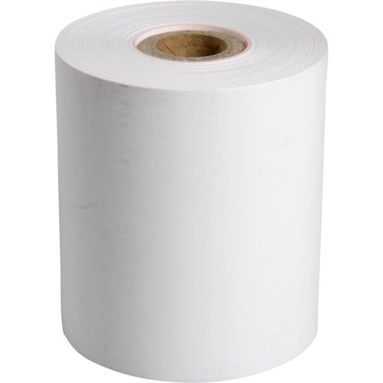 Printerpapir, 25m x 5,5cm, �5cm, p� rulle *Denne vare tages ikke retur*