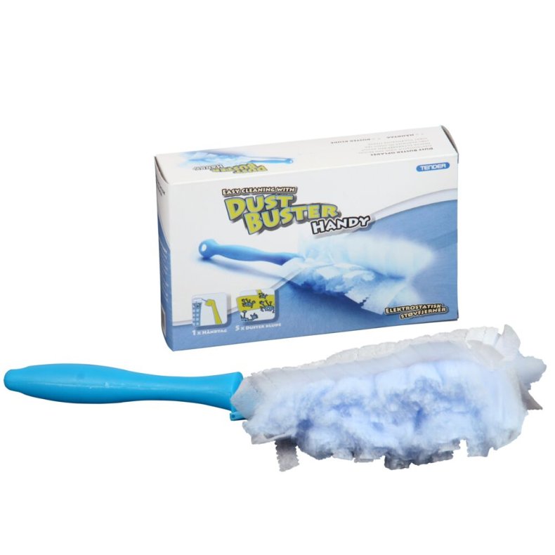 Engangsafst�ver, Dustbuster, 34x11cm, bl� *Denne vare tages ikke retur*