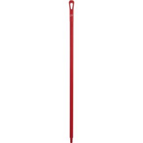 Skaft med gevind, Vikan, 130cm, �34cm, r�d, glas/PP, ultra hygiejnisk *Denne vare tages ikke retur*