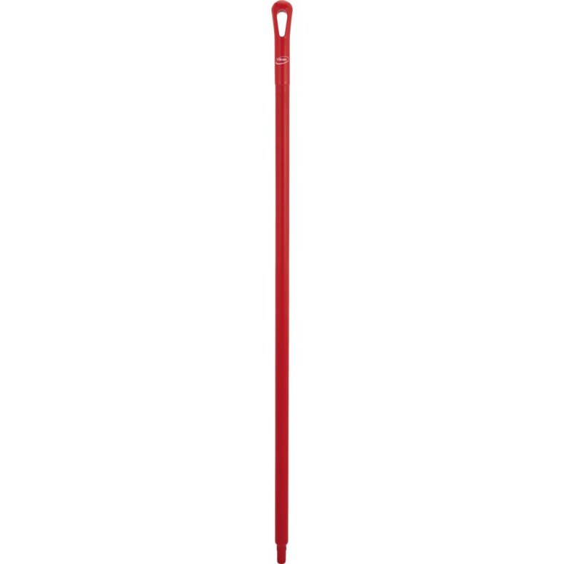 Skaft med gevind, Vikan, 130cm, �34cm, r�d, glas/PP, ultra hygiejnisk *Denne vare tages ikke retur*