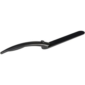 Holder til interi�rh�ndmoppe, 34x3x5cm, sort, plast