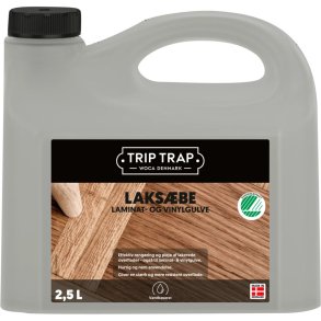 Tr�gulvpleje, Trip Trap Laks�be, 2,5 l, uden farve og parfume *Denne vare tages ikke retur*