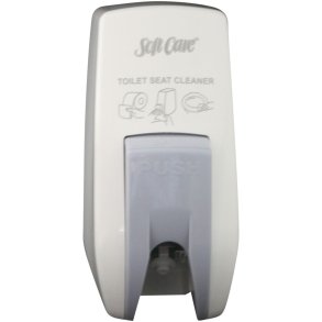 Dispenser, Diversey Soft Care, hvid, plast, til toilets�derens,1,0 ml pr. dosering *Denne vare tages ikke retur*