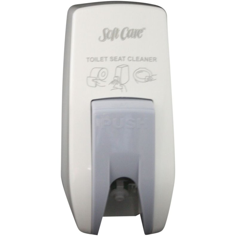 Dispenser, Diversey Soft Care, hvid, plast, til toilets�derens,1,0 ml pr. dosering *Denne vare tages ikke retur*