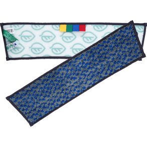 Heavy scrub moppe, ABENA Puri-Line, gr�, mikrofiber, 40 cm, 56% genanvendt