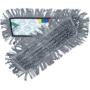 All-round moppe, ABENA Puri-Line, gr�, mikrofiber, 40 cm, 79% genanvendt