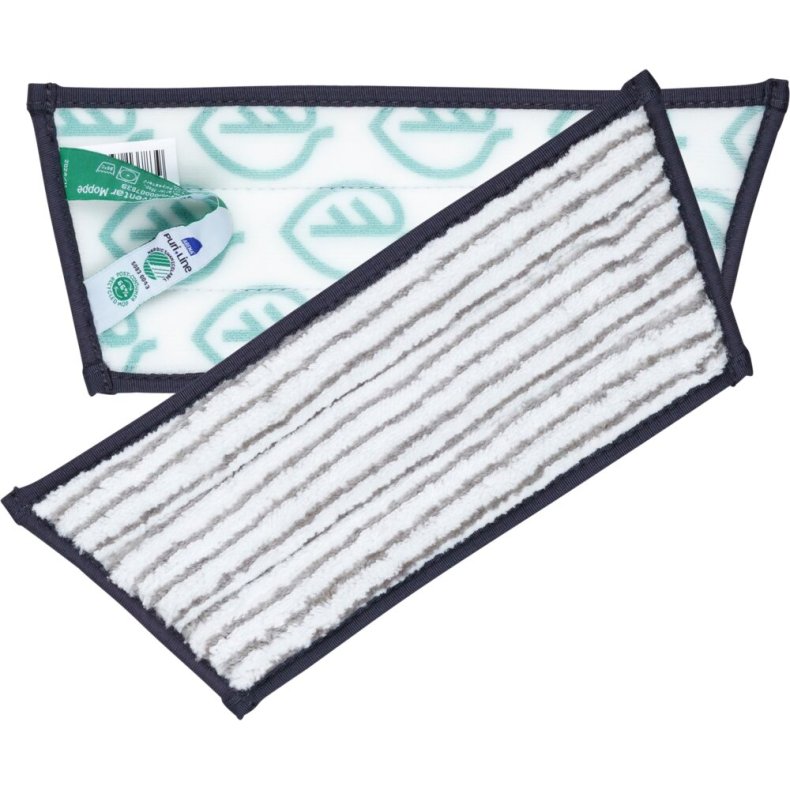 Inventarmoppe, ABENA Puri-Line, gr�, mikrofiber, 25 cm, 66% genanvendt