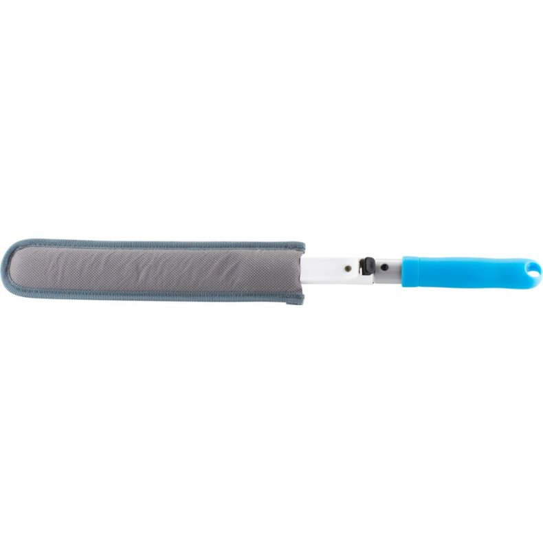 Holder til interi�rh�ndmoppe, 48x7x3cm, bl�, plast/polyester