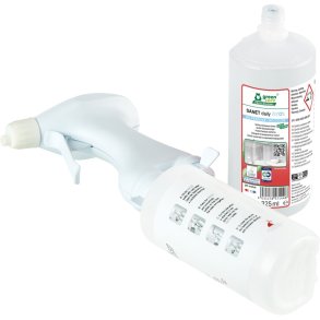 Sanitetsreng�ring, Green Care Professional SANET daily zero%, 325 ml, Quick & Easy, sur/kalkh�mmende, uden farve og parfume