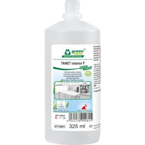 Universalreng�ring, Green Care Professional TANET Interior F, 325 ml, Quick & Easy, uden farve og parfume