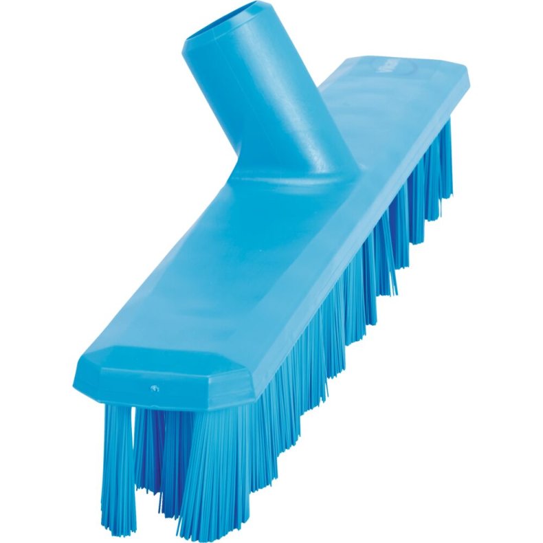 Gulvskrubbe, Vikan, 5x40x7,5cm, bl�, glas/polyester/PP, stiv, UST