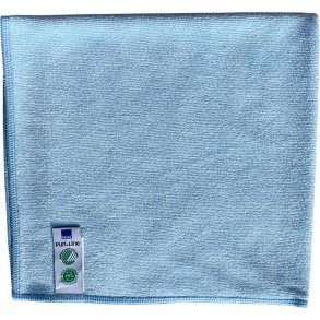 Reng�ringsklud, ABENA Puri-Line Soft, 32x32cm, bl�, mikrofiber, 70% genanvendt