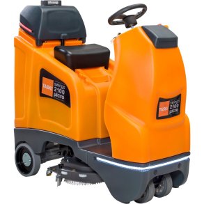 Gulvvasker, Diversey TASKI, Swingo 2100 �icro, gel, orange, 2-rums, ride-on, 75/75 l, 550 mm *Denne vare tages ikke retur*