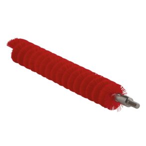 R�rrenserhoved, Vikan, 20cm, �2cm, r�d, polyester/PP/rustfrit st�l, medium *Denne vare tages ikke retur*