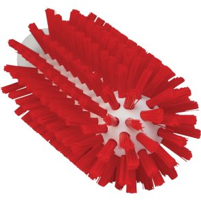 R�rb�rstehoved, Vikan, 14,5cm, �6,3cm, r�d, polyester/PP/rustfrit st�l, stiv *Denne vare tages ikke retur*