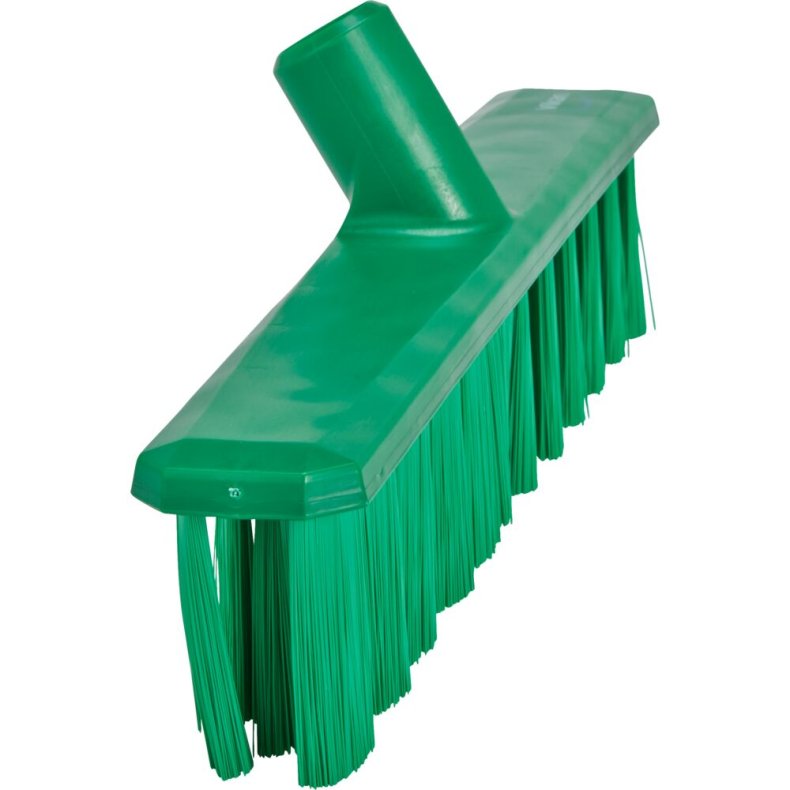Fejekost, Vikan, gr�n, glas/polyester/PP, 40 cm, medium, UST *Denne vare tages ikke retur*