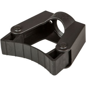 Redskabsholder, Tina Trolleys Toolflex, 75x80x40mm, sort, PP/gummi, til skaft p� 25-35 mm *Denne vare tages ikke retur*