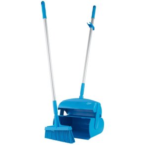 Fejebakkes�t, Vikan, bl�, aluminium/polyester/PP/rustfrit st�l, medium b�rsteh�r