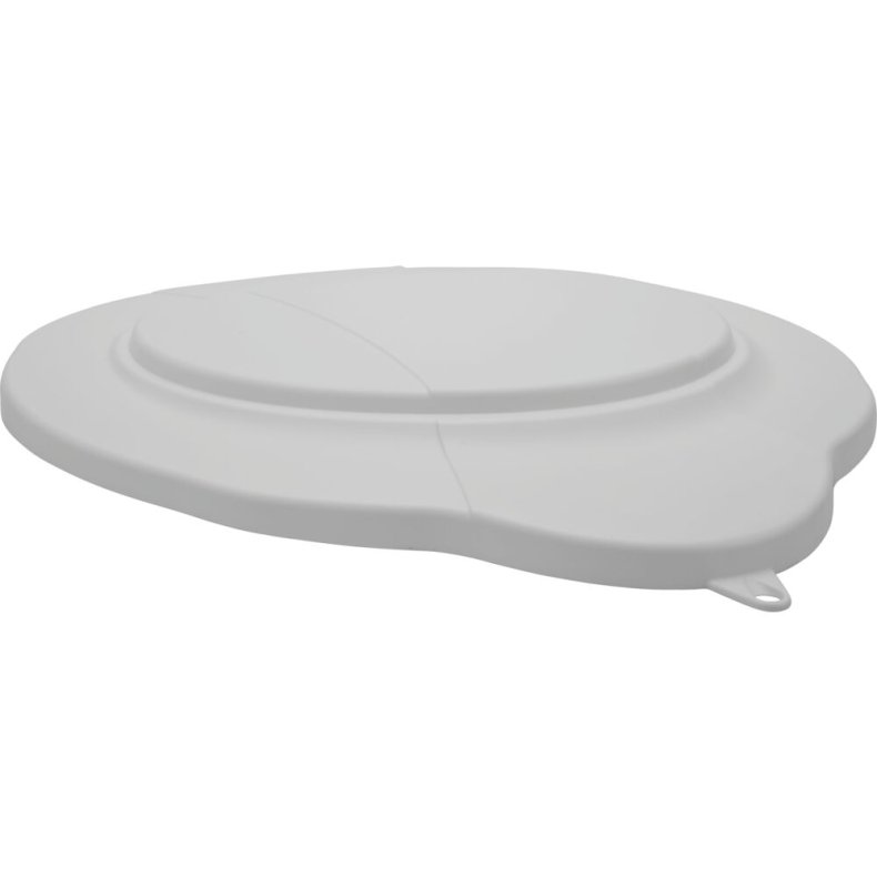 L�g til spand til f�devarer, Vikan, 36,5x4cm, hvid, PP, til 20 l *Denne vare tages ikke retur*