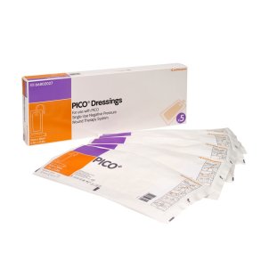 Negativ trykterapi, Pico, 15x30cm, bandagepakke med 5 bandager, steril *Denne vare tages ikke retur*