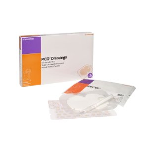 Negativ trykterapi, Pico, 20x25cm, multisite stor, bandagepakke med 5 bandager, steril *Denne vare tages ikke retur*