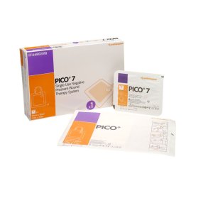 Negativ trykterapi, Pico 7, 20x20cm, kit med 1 pumpe og 1 bandage, steril *Denne vare tages ikke retur*
