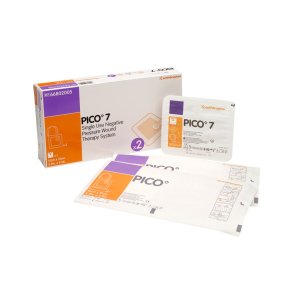 Negativ trykterapi, Pico 7, 15x15cm, kit med 1 pumpe og 2 bandager, steril *Denne vare tages ikke retur*
