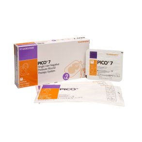Negativ trykterapi, Pico 7, 15x20cm, multisite lille, kit med 1 pumpe og 2 bandager, steril *Denne vare tages ikke retur*