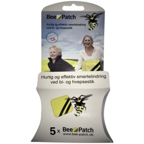 Plaster, Bee-Patch, 3,8x3,8cm, steril *Denne vare tages ikke retur*