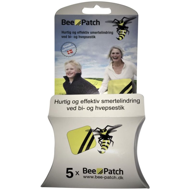Plaster, Bee-Patch, 3,8x3,8cm, steril *Denne vare tages ikke retur*