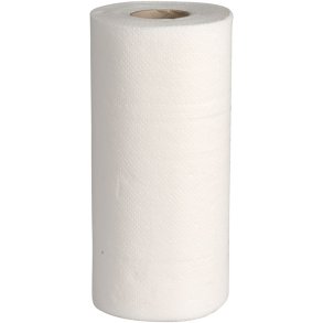 K�kkenrulle, neutral, 2-lags, 17,8m x 22,5cm, �11cm, hvid, nyfiber