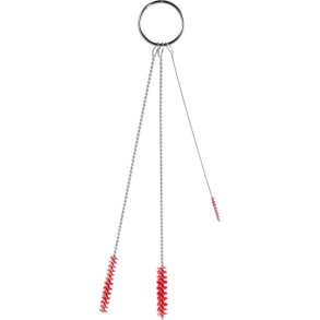 R�rrenses�t, Vikan, 15cm, r�d, PE/rustfrit st�l, bl�d *Denne vare tages ikke retur*