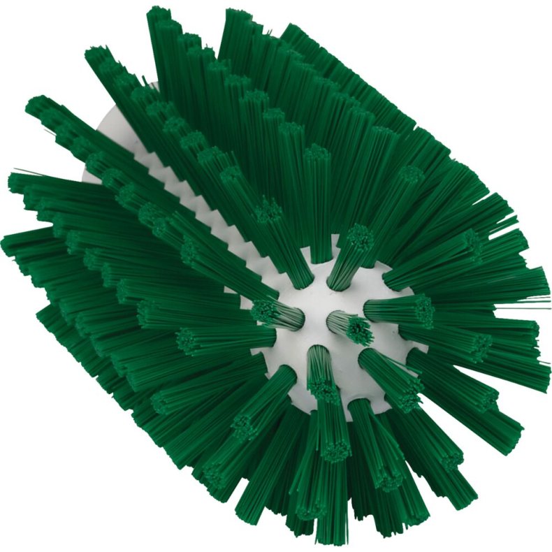 R�rb�rstehoved, Vikan, 15,5cm, �7,7cm, gr�n, polyester/PP/rustfrit st�l, medium *Denne vare tages ikke retur*